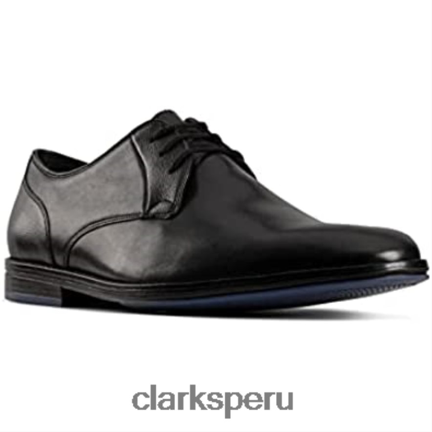 zapatos citi stride de piel con cordones clarks unisexo Clarks 40N4LX2852