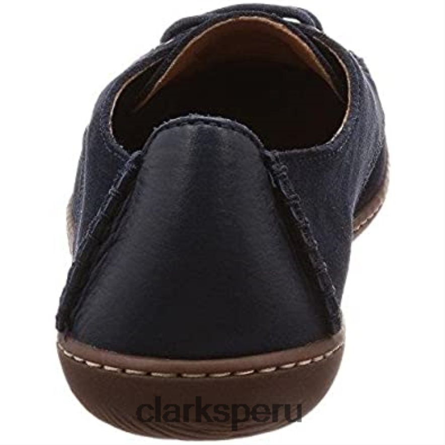 zapatos de ante con encaje saltash clarks de ante azul marino gris oscuro unisexo Clarks 40N4LX30 gamuza azul marino