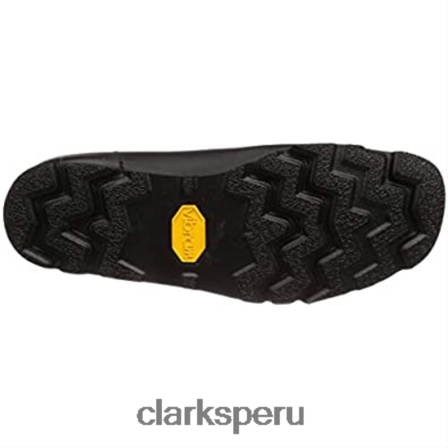 zapatos de vestir clarks originals wallabee gtx de cuero negro unisexo Clarks 40N4LX555 cuero negro