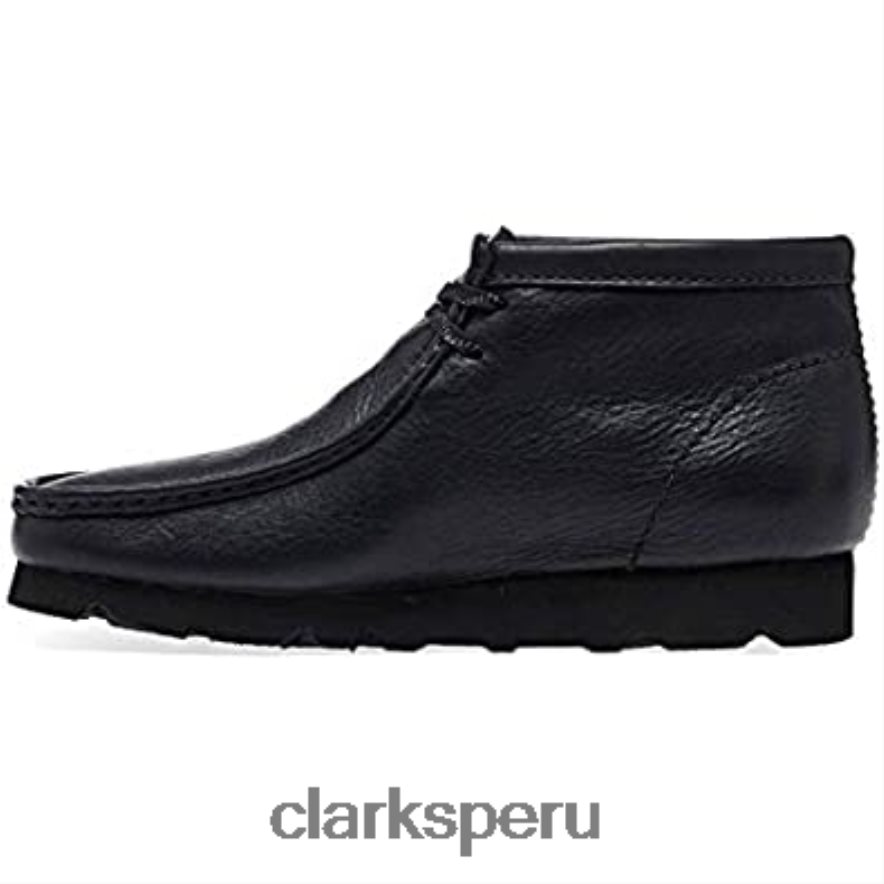 zapatos de vestir originales wallabee gtx 11 clarks de cuero negro unisexo Clarks 40N4LX517